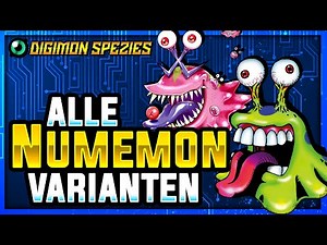 Alle Numemon Varianten | Digimon Spezies #10
