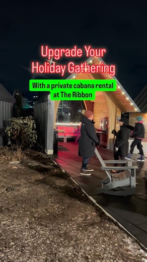 This season, turn your holiday plans into something everyone will look forward to. ❄️⛸️☕️ A cabana at The Ribbon offers the ideal hangout spot with fire features, seating, and plenty of room for families or friend groups. Between skating sessions on the lighted ice skating trail, sipping hot cocoa, and enjoying the holiday scenes around Glass City Metropark, a cabana makes the entire experience smoother, warmer, and more special. It’s the perfect touch for any winter outing. Reserve yours at met