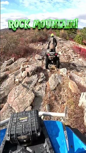 This mountain is rocky!! - Can Am Renegade 1000xxc - Polaris scrambler 850 XP - Lost trails PA