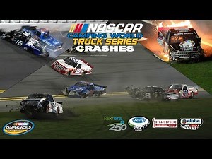 2018 NASCAR Truck Series Crashes (Daytona- Martinsville)