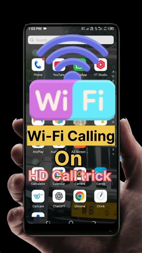 WiFi Calling On Kaise Kare?🔥Easy Trick😱#shorts #aindroid #settings