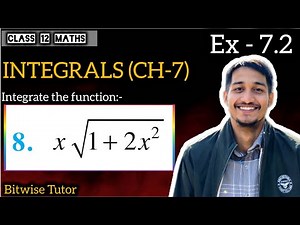 Ex 7.2 class 12 maths q8 | Ex 7.2 q8 class 12 | Question 8 exercise 7.2 Class 12