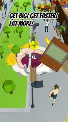 Get Big! Get Faster! Eat More! #holeio #holegame #holeiogameplay #shorts #reels