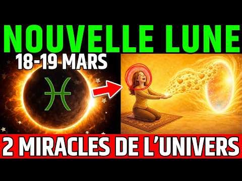 URGENT ! NOUVELLE LUNE EN POISSONS – L’Univers Ouvre un Puissant Portail de MANIFESTATION