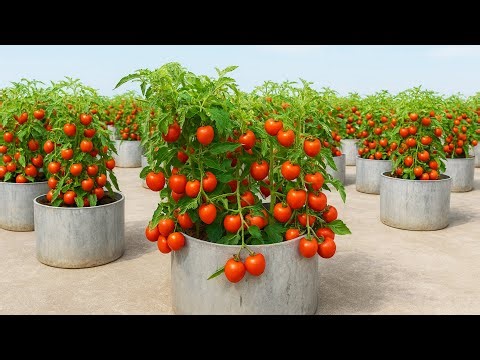Don’t Toss Old Pots—Grow Tomatoes Like This!