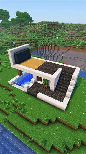 Minecraft Modern House #minecraft
