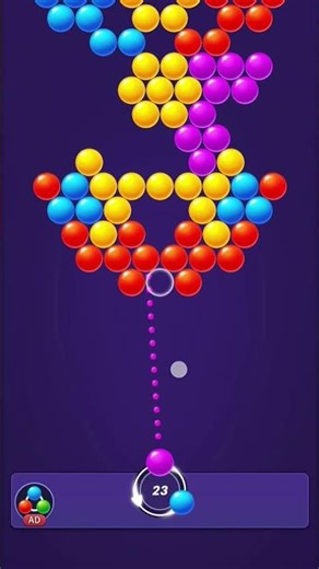 Bubble shooter part 3 || #shortsfeed #shorts #gameplay