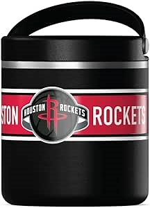 Hydrapeak x NBA Officially Licensed Houston Rockets 25oz Stainless Steel Vacuum Insulated Thermos Food Jar with Handle, Wide Mouth Leak-Proof Soup Thermos for Adults, 10 Hours Hot and 16 Hours Cold