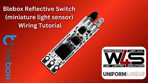 Miniature Light Sensor DIY: Wiring a Blebox Reflective Switch to LED Strips