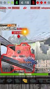 New Type 5 HEAVY in Action | #worldoftanksblitz #wotblitz #wotb #shorts #танки