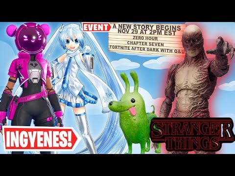 Zero Hour EVENT! Stranger Things collab és Karácsonyi Miku