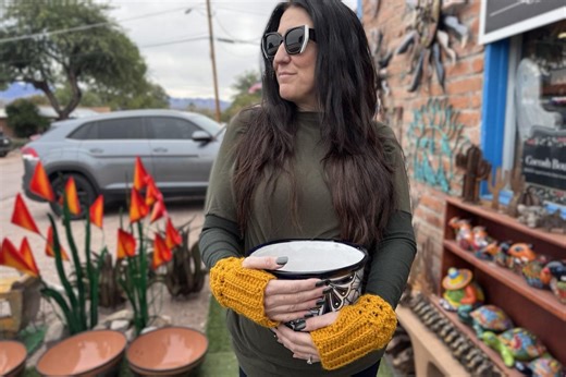 Crochet Pattern and Video ~ Mini Twist Mitts ~ Easy Fingerless Mitts With Cable Wrist Detail - Etsy