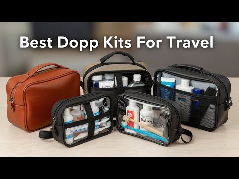 TOP 5 Best Dopp Kits For Travel 2026 | Hanging toiletry bag for travel