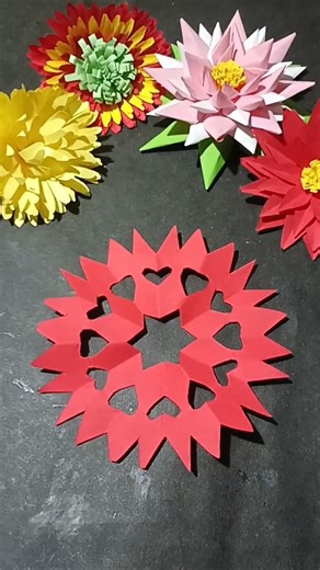 HOW TO MAKE PAPER CRAFT EASY #diy #homemadepapercraft #craft #papercraft #shorts