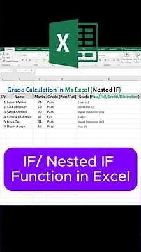 Master Excel Nested IF: Calculate Grades FAST!