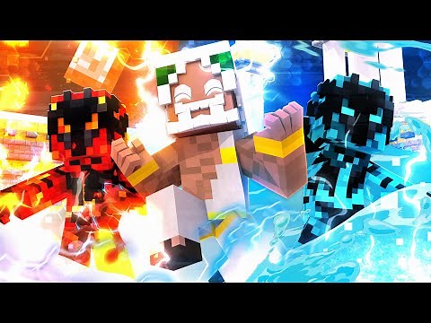 NOS CONVERTIMOS EN DIOSES EN MINECRAFT TROLL 😱