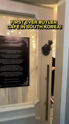 Experience Seoul's First Butler-Themed Cafe with Handsome Butlers and Personalized Service