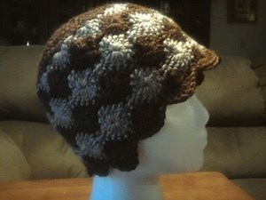 Crochet Catherine Wheel Hat