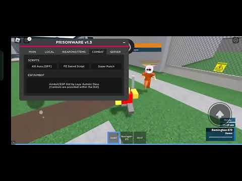 Prison life script hydrogen prisonware v 1.3