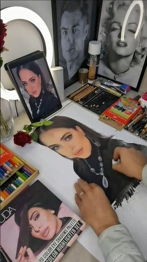 Drawing a Beautiful Girl with Deer-Like Eyes