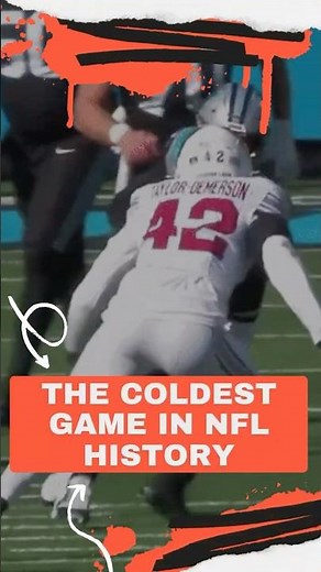 The Coldest Game Ever Played 🧊🏈 #didyouknow #NFL #IceBowl #FootballHistory #SportsFacts #shorts