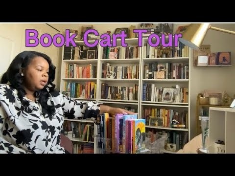 Setting Up My Book Cart, Organizing, Book Tour 📚| Lex Reads