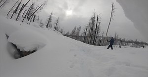 Highway 21 is closed north of Idaho City to Lowman because of snow