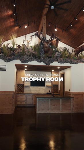 This trophy room brings display and entertainment together in one cohesive space. Built to highlight personal collections and create a comfortable environment for gathering, it’s a true reflection of passion and style. 🏆 Start designing your trophy room today! Visit our website for more details. - #houstonbuilders #gameroom #trophyroom #homeconstruction #houstonremodeling