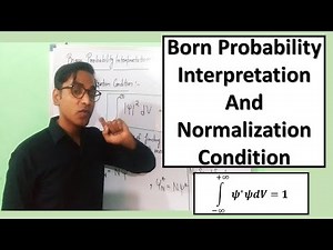 Born Probability Interpretation for Engineering Physics and B. Sc l. Physics Students.