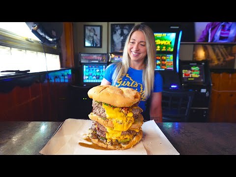 Frankie's 6lb Quadruple Bacon Cheeseburger Challenge