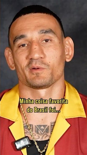 Max Holloway reminisced about his time in Brazil 🇧🇷 #UFC329