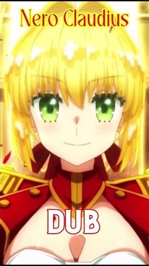Red Saber | Nero Voice | Sub & Dub ~ #nero #fate #fgo