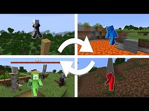 4-Way Minecraft Death Swap
