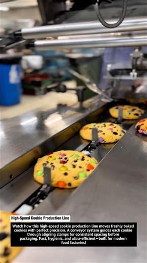 High-Speed Cookie Production Line – Perfect Cookies Every Second!