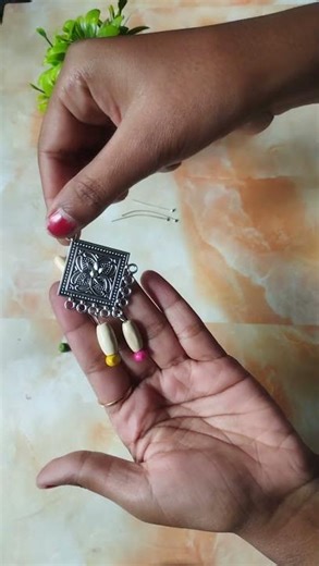 DIY simple earring ✨ ll making video ll 😲 ll... #diy #youtubeshorts #handmadejewellary #ytshorts