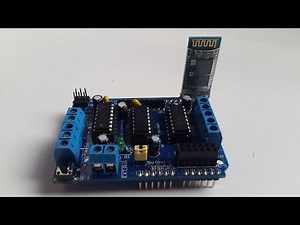 Arduino Bluetooth Motor shield