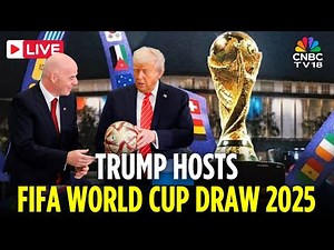 LIVE: President Trump Attends the FIFA World Cup 2026 Draw at the Kennedy Center | Final Draw | N18G