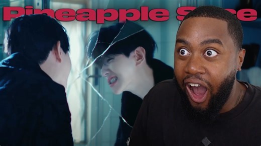 【中英双字】“我生气了”Sebastine小哥看边伯贤Pineapple Slice MV的reaction