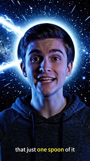 Neutron Star 😳 1 Spoon = Billions of Tons! #space #shorts #universe