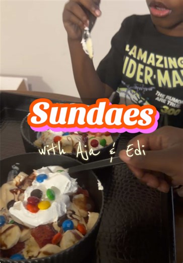 Making Sundaes with my favorite person 10/10 ☀️💖 Happy Sunday #fyp #explorepage✨ #foryoupage #viral #foodtok