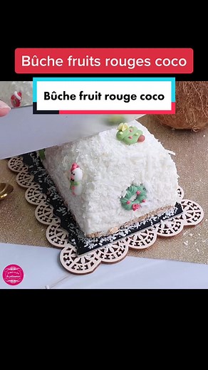 Recette de bûche de Noël sans cuisson et sans glaçage