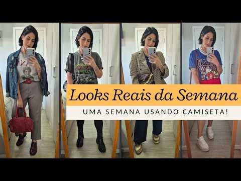 Real Looks of the Week - Outfits with T-shirts!