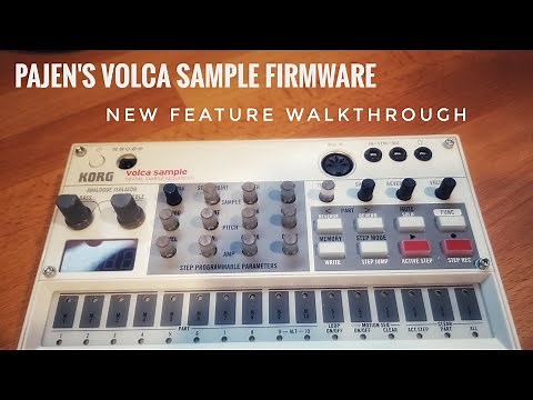 Pajen's Volca Sample Firmware(Beta 6), New Feature Walkthrough