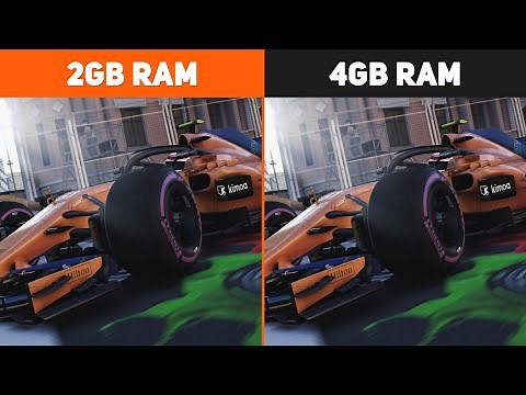 2GB RAM vs. 4GB RAM Test in 5 Games | Performance Comparison #1