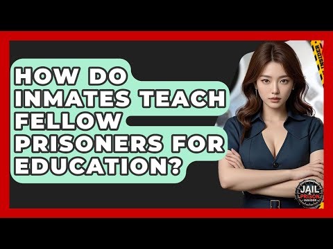 How Do Inmates Teach Fellow Prisoners For Education? - Jail & Prison Insider