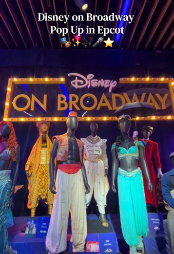 Disney on Broadway Pop Up Event at Epcot