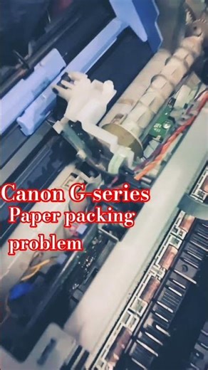 Canon G-series Paper Packing problem #ytshorts #canon #youtubeshorts #repairing
