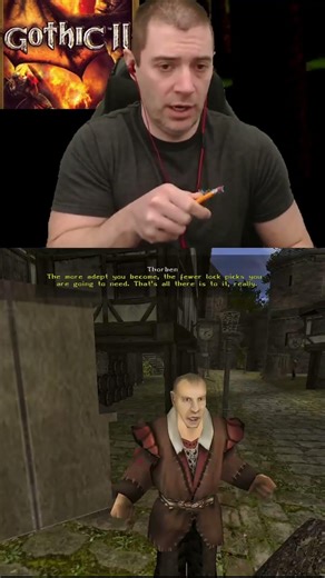 How to pick a lock - Gothic 2 (2003 PC RPG)