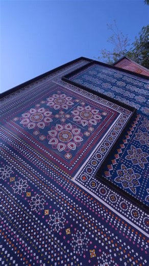 Azula Studio on Instagram: "From raw to remarkable✨ [before and after, creative process, concept to creation, final reveal, azula studio, Gujarat ni Goonj] #IndianArt #ConceptualArt #IndianArt #ArtThatSpeaks #public art"