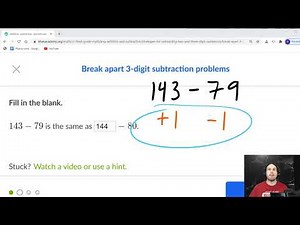 Grade 3: Break Apart 3-Digit Subtraction Problems